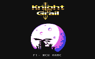 Knight'n'Grail (Homebrew) — Title screen